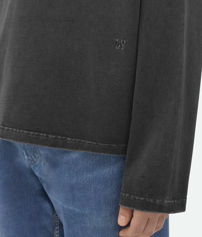 Bottega Veneta Plain Knitted Polo Shirt In Black
