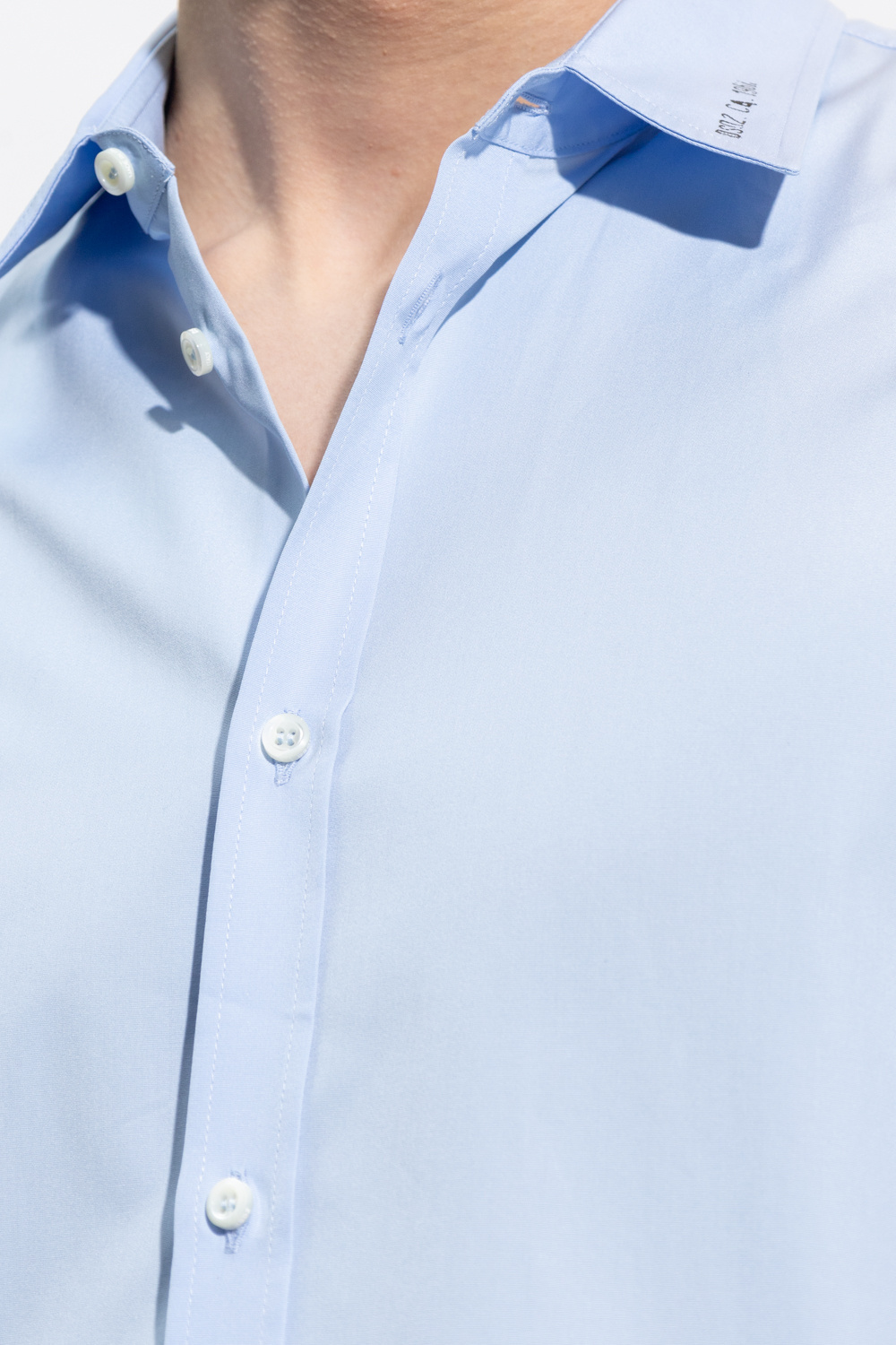 Dsquared2 Embroidered-logo Shirt In Blue