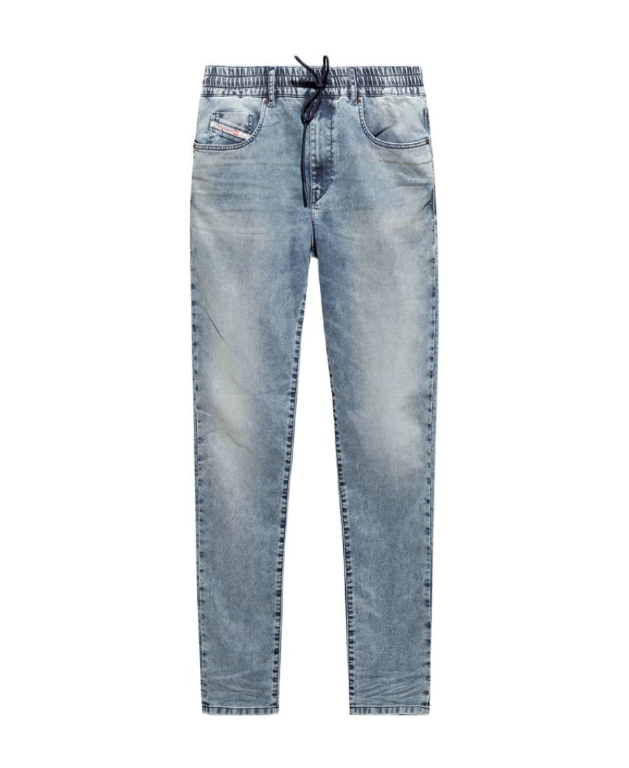 DIESEL DIESEL D STRUKT JOGG LOGO DETAILED JEANS