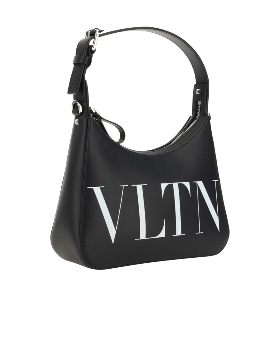 VALENTINO GARAVANI VALENTINO VLTN LOGO PRINTED HOBO BAG