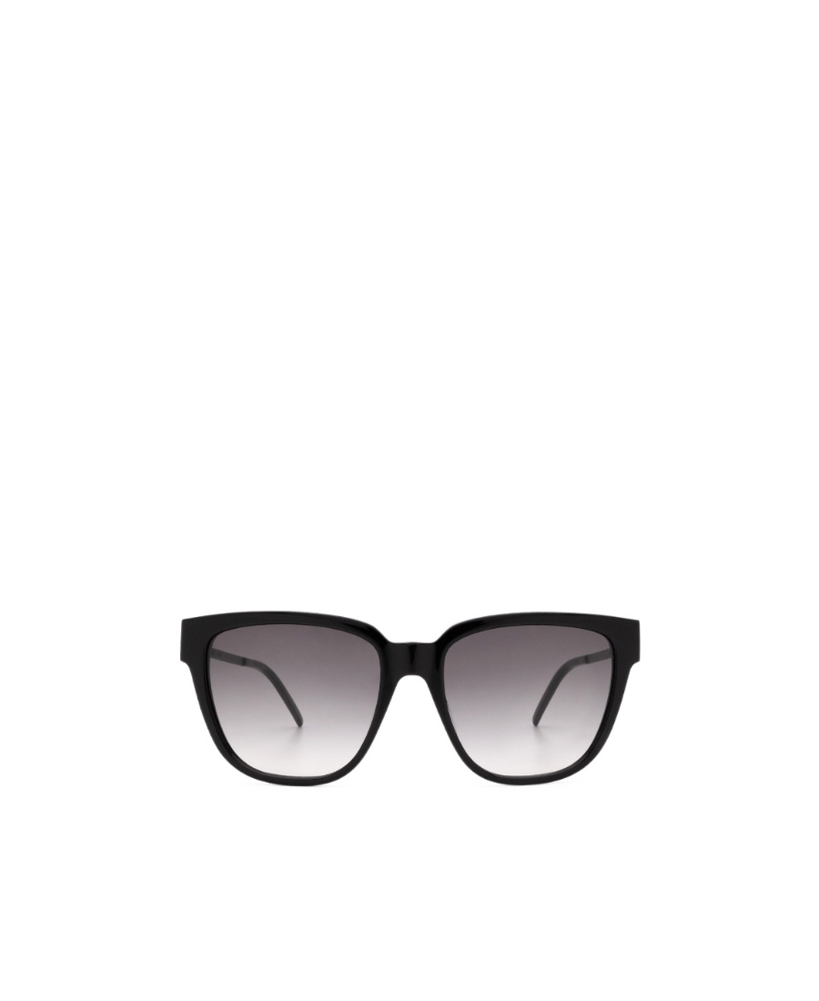 Saint Laurent Square Frames Sunglasses In Gray