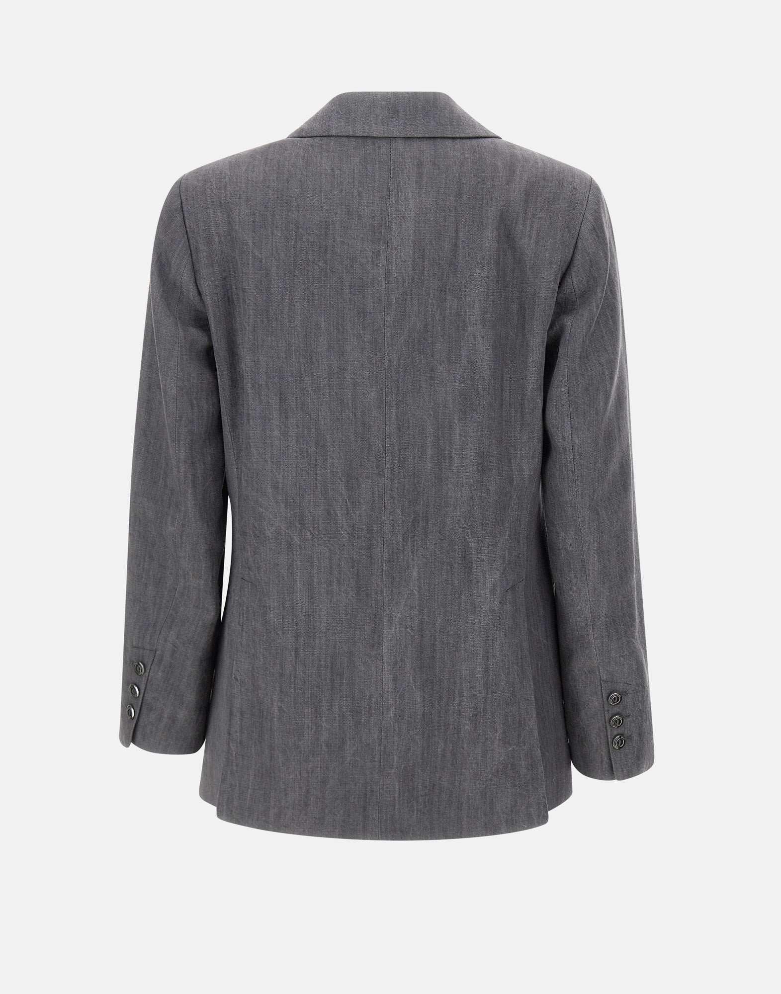 Liu •jo Single-breasted Blazer In Gray