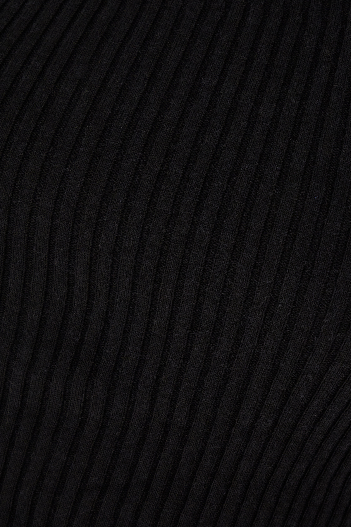 Courrèges Solar Logo-patch Ribbed T-shirt In Black