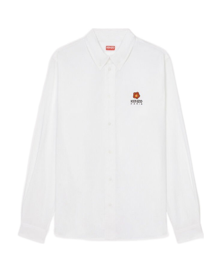 Kenzo "boke Flower" Shirt In White