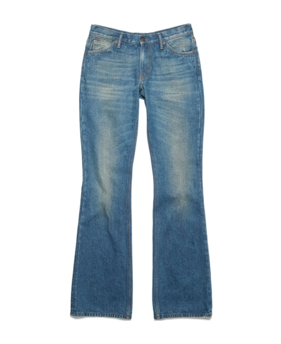 Acne Studios 2005 Atlantis Flared Jeans In Blue