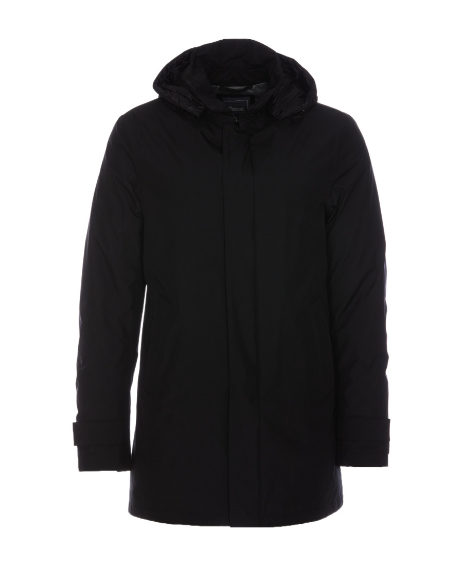 Herno Gore Padded Coat In Black