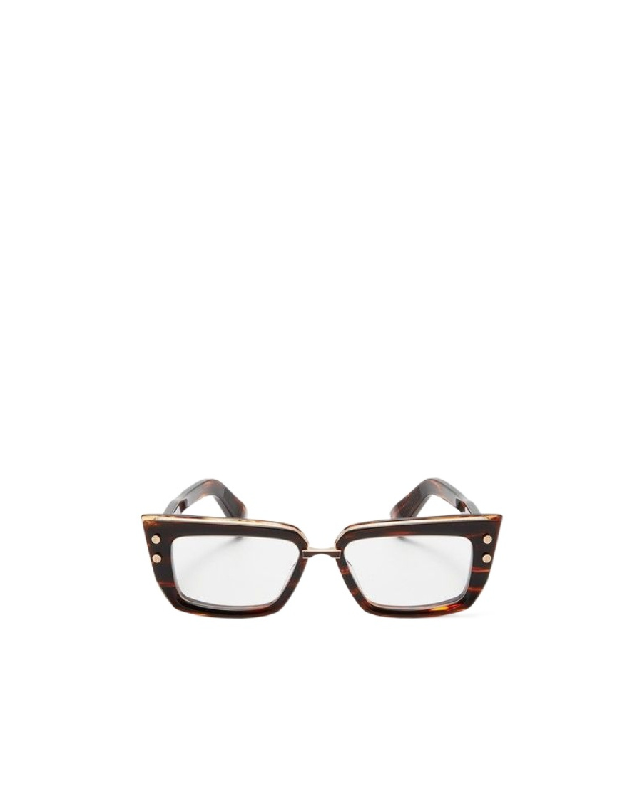 Balmain Cat's Eye Frame Flat Lens In White