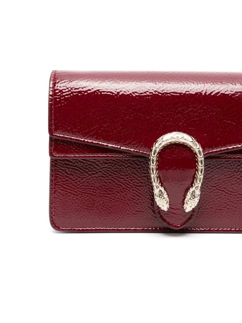 Gucci Womens Rosso Ancora Dionysus Chain-strap Leather Shoulder Bag In Red