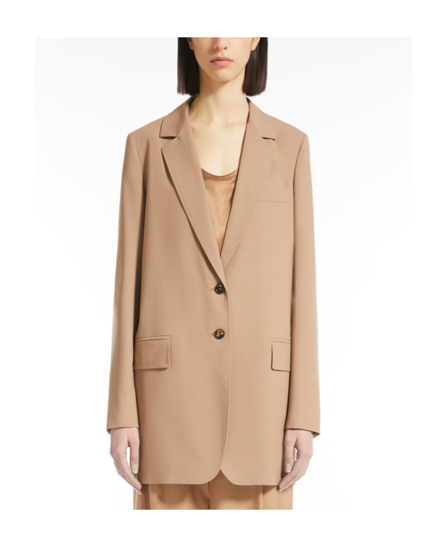 Max Mara Single-breasted Wool Suit Jacket