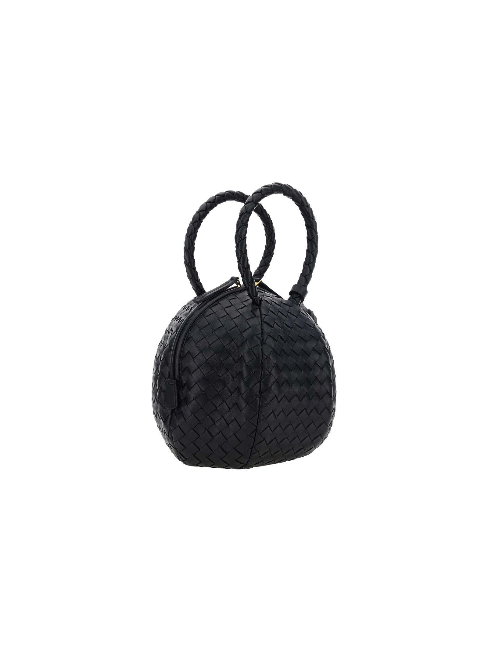 Bottega Veneta Mava Shoulder Bag In Black
