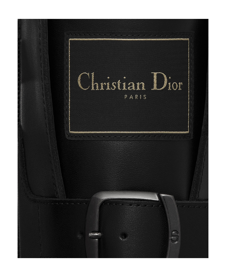 Dior Ebel Laced Boots In Black