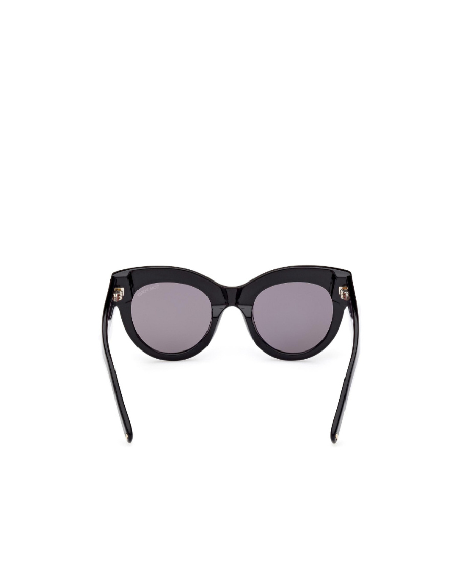 Tom Ford Lucilla 51mm Gradient Cat Eye Sunglasses In Black