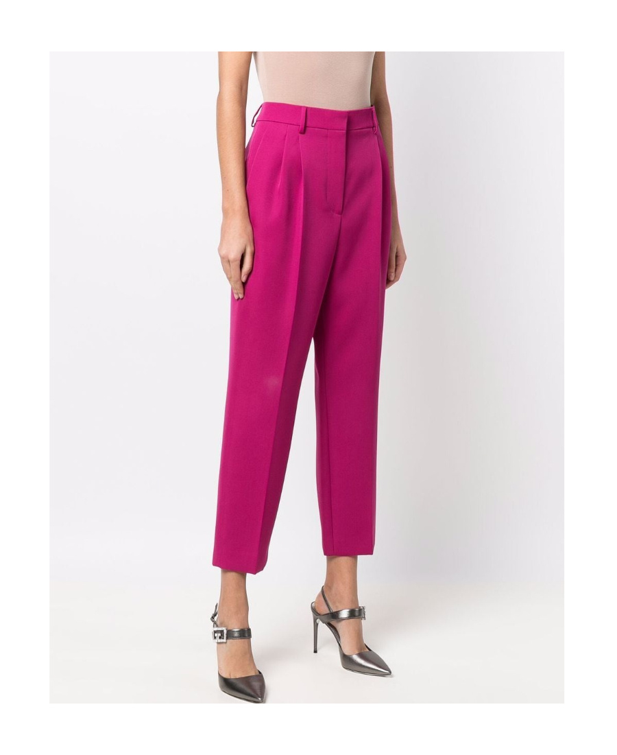 Lanvin Straight-leg Palazzo Trousers In Gray