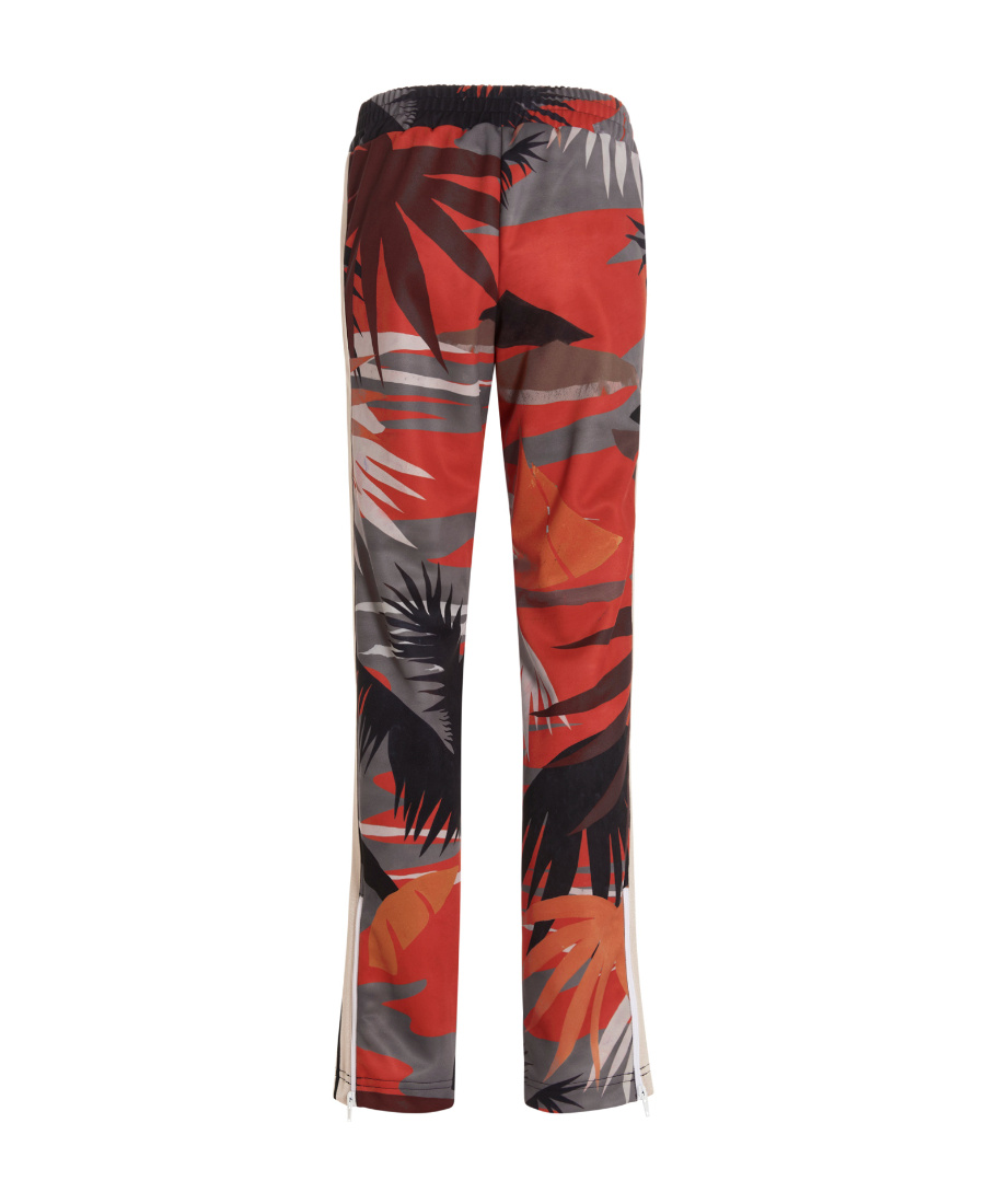 Palm Angels Hawaii Graphic-print Track Pants In Multicolor