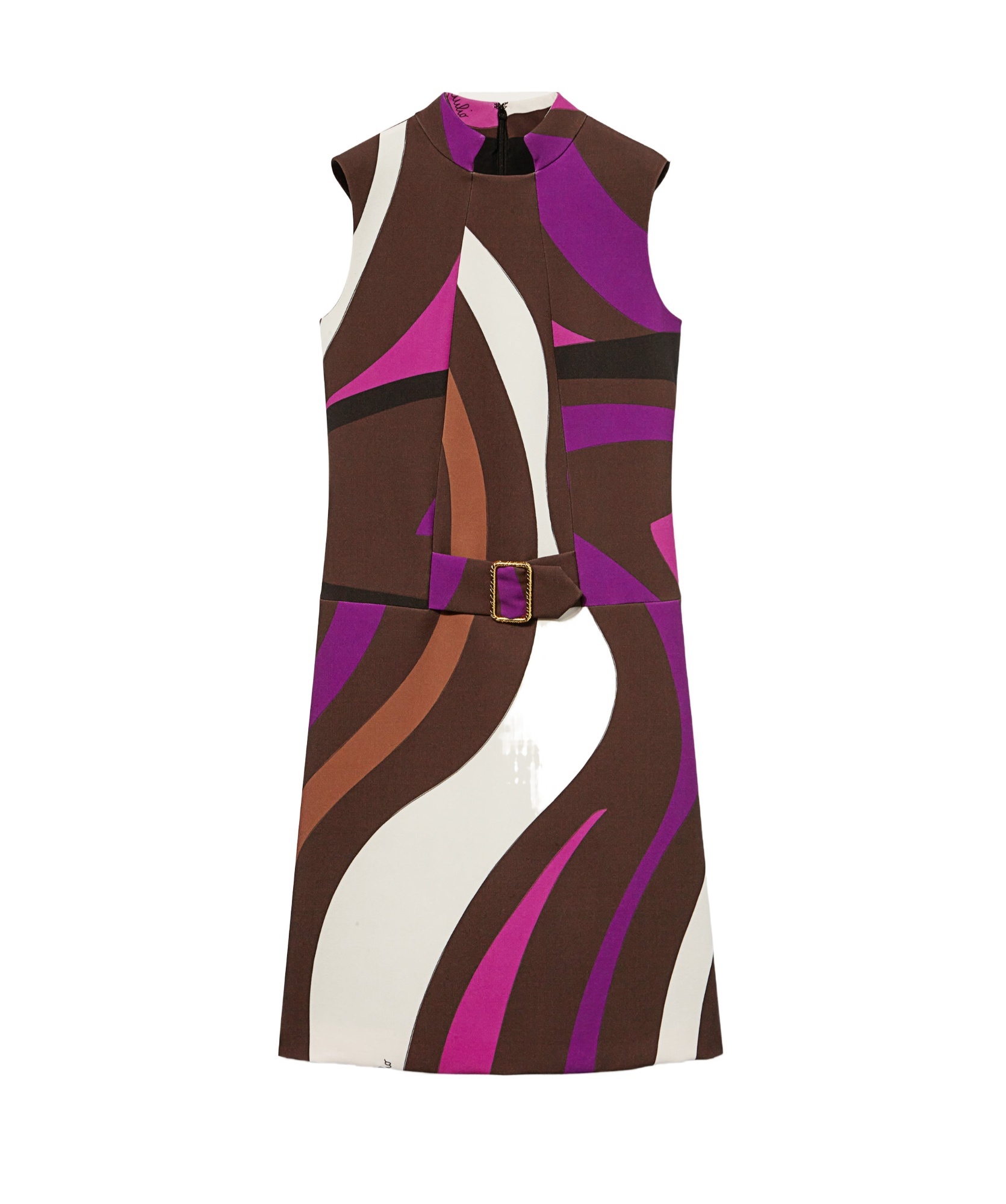 Pucci Marmo-print Mini Dress In Multi-color