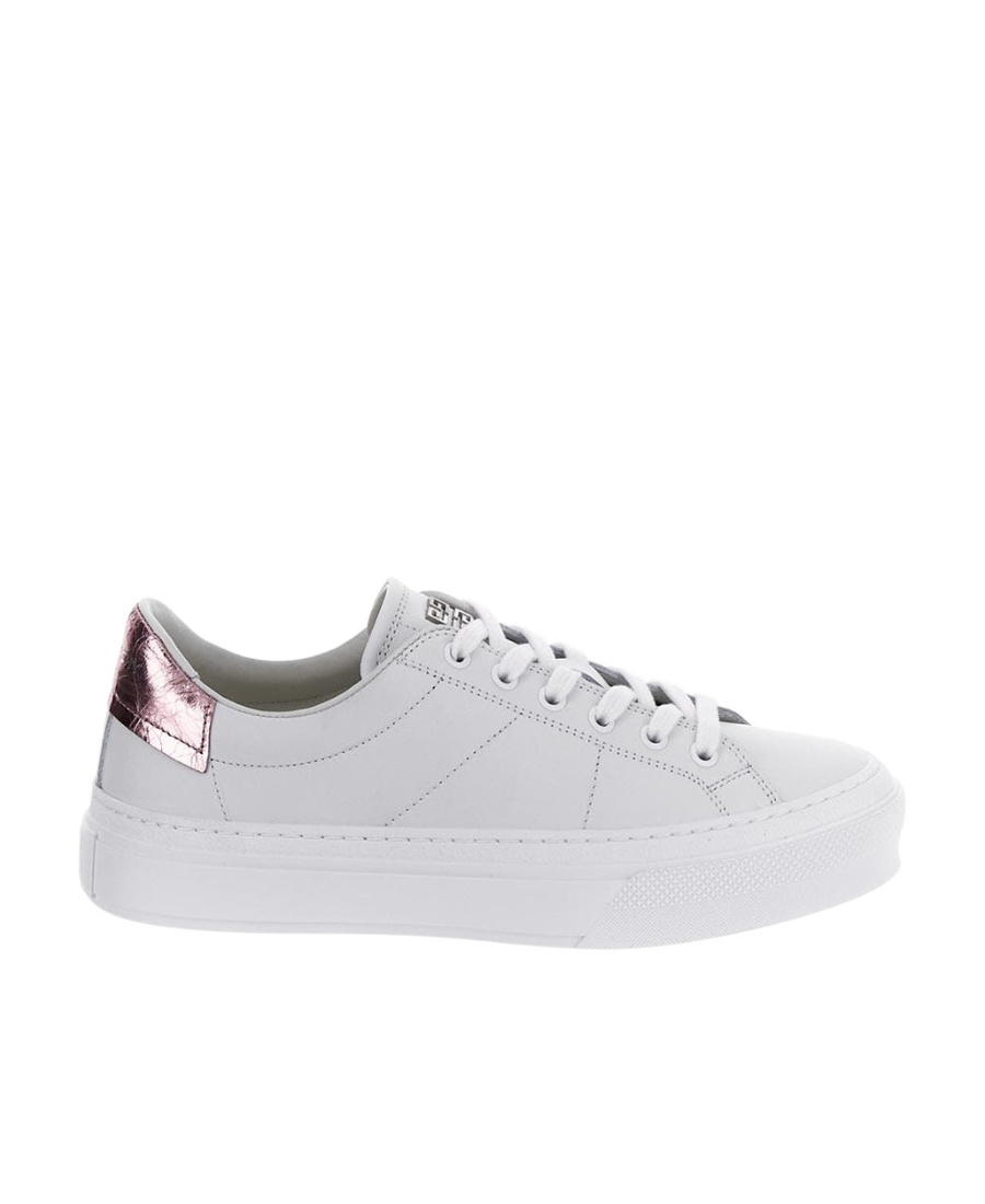 Givenchy Low-top Lace-up Sneakers In White