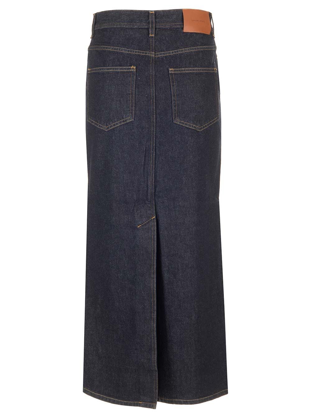 Loulou Studio Denim Skirt