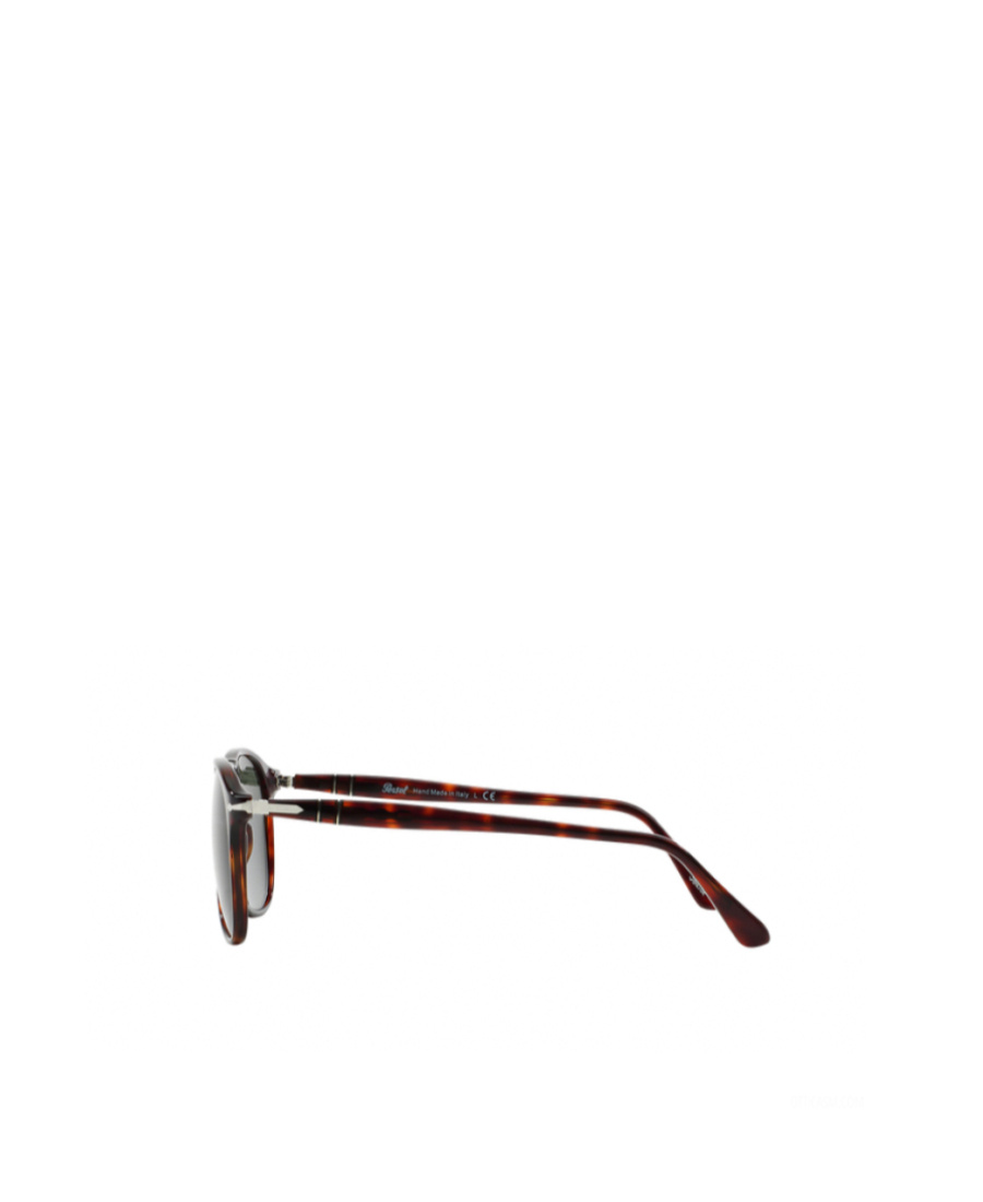 Persol Round Frame Sunglasses In Green