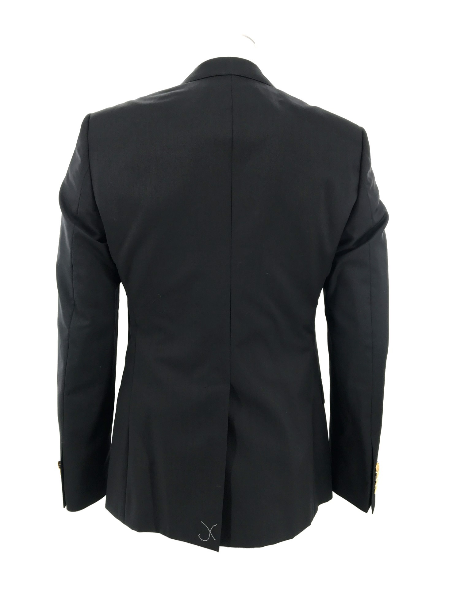 Dolce & Gabbana Long Sleeved Suit Jacket In Black