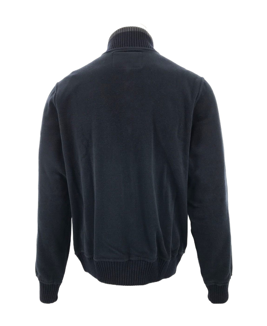 Paul & Shark Zipper Casual Jacket In Black