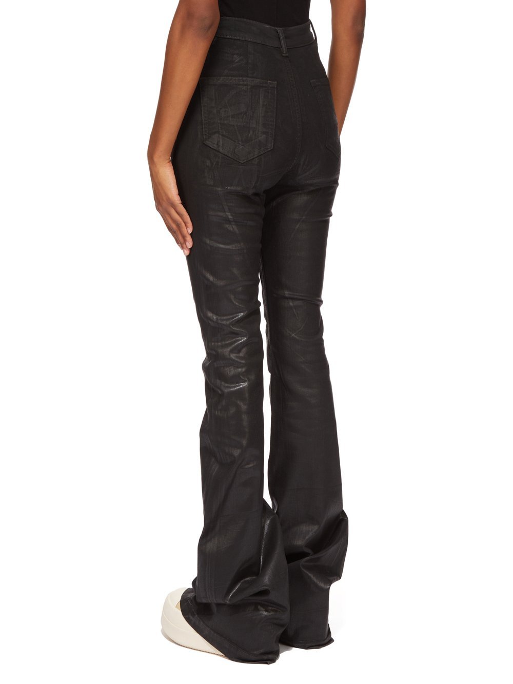 Rick Owens Drkshdw Belt-loop Jeans In Black