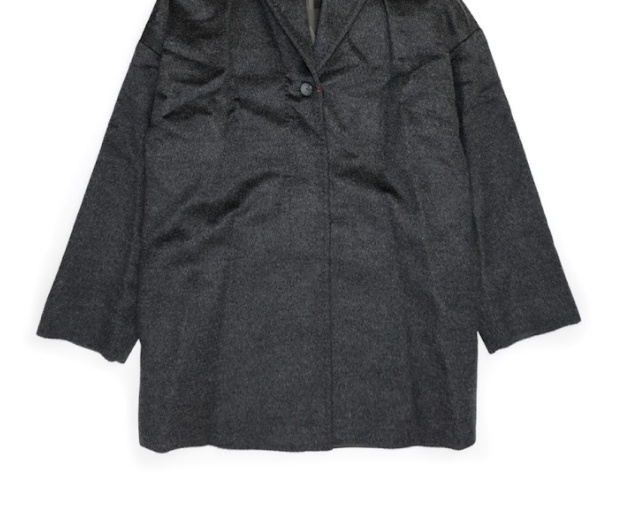 MAX MARA WOOLLY COLLAR HOODED COAT