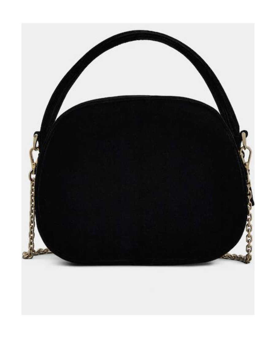 Roger Vivier Zipper Shoulder Bag In Black