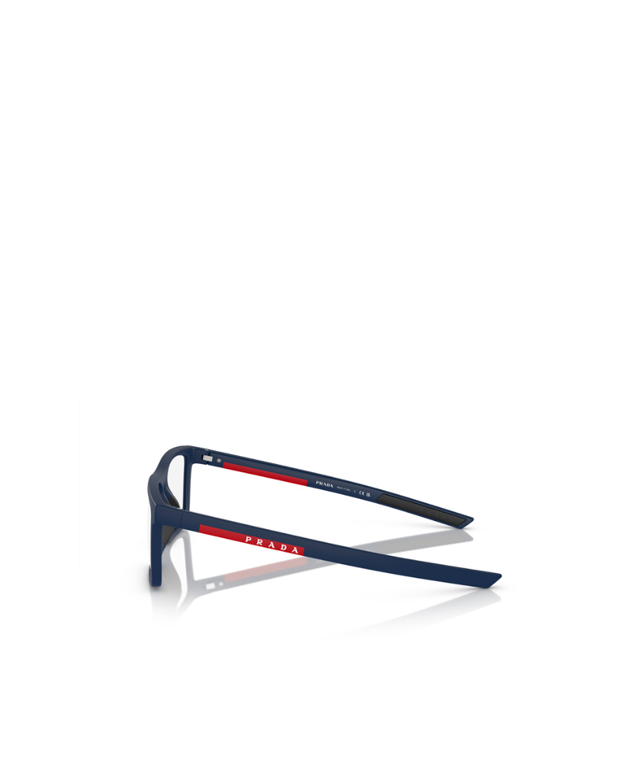 Prada Rectangular-frame Flat Mirror In Blue