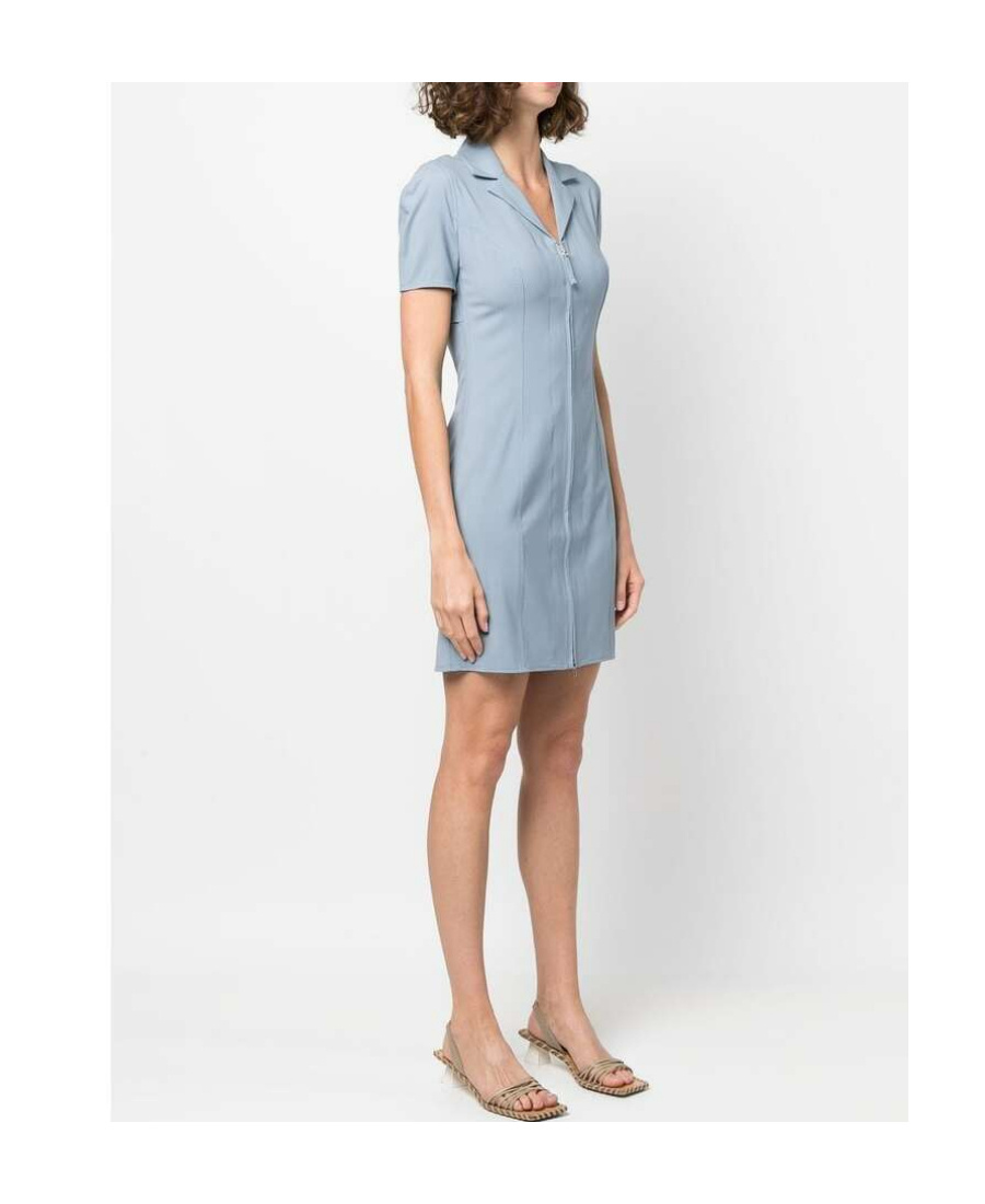 Jacquemus Tangelo Mini Tennis Dress In Blue