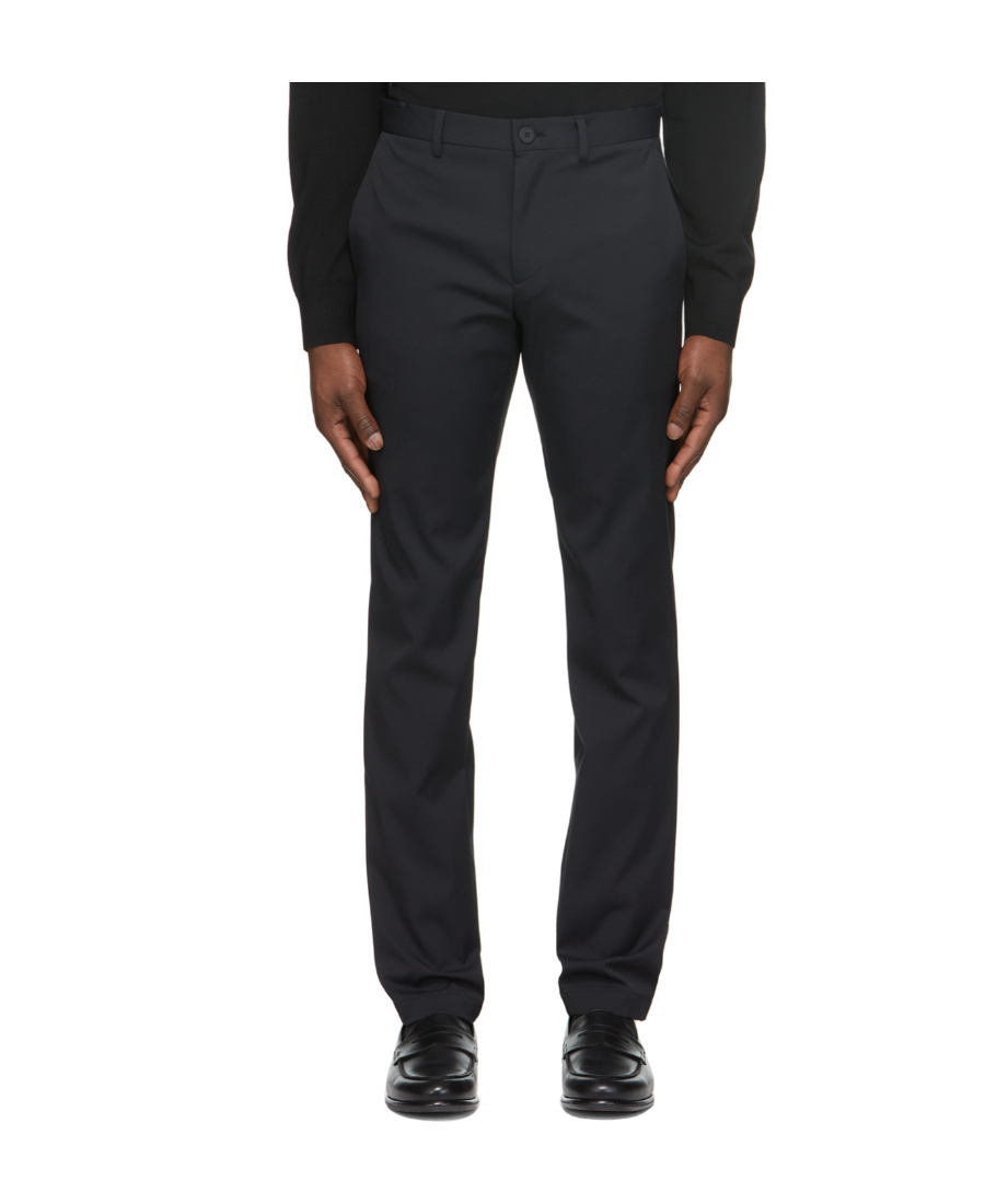 Theory Belt Loop Dress Trousers In Black