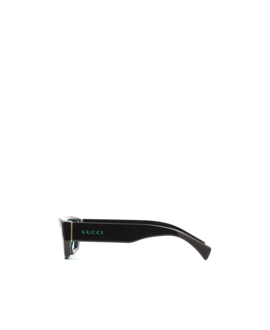 Gucci Rectangular-frame Logo Sunglasses In Blue