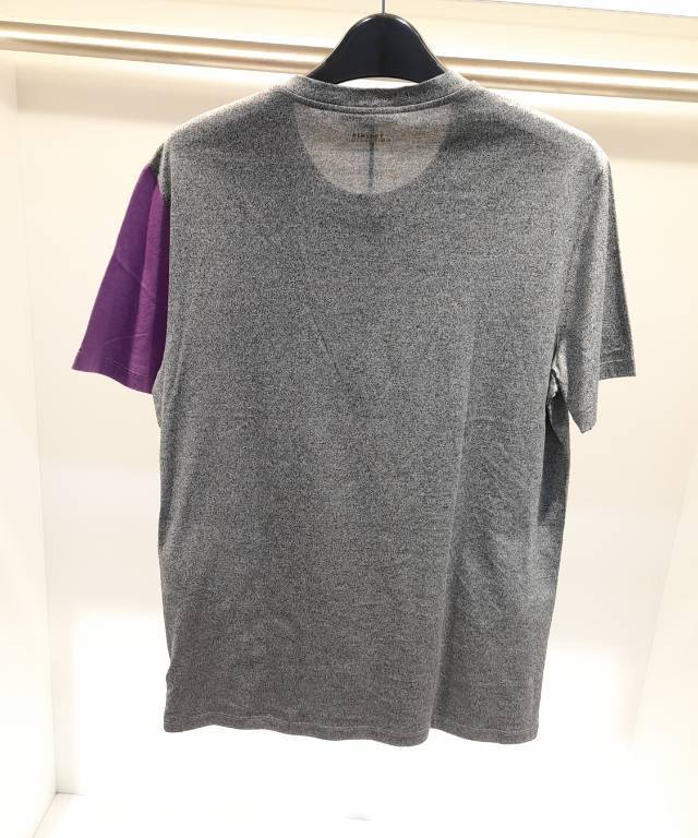 Versace Short-sleeved T-shirt In Gray