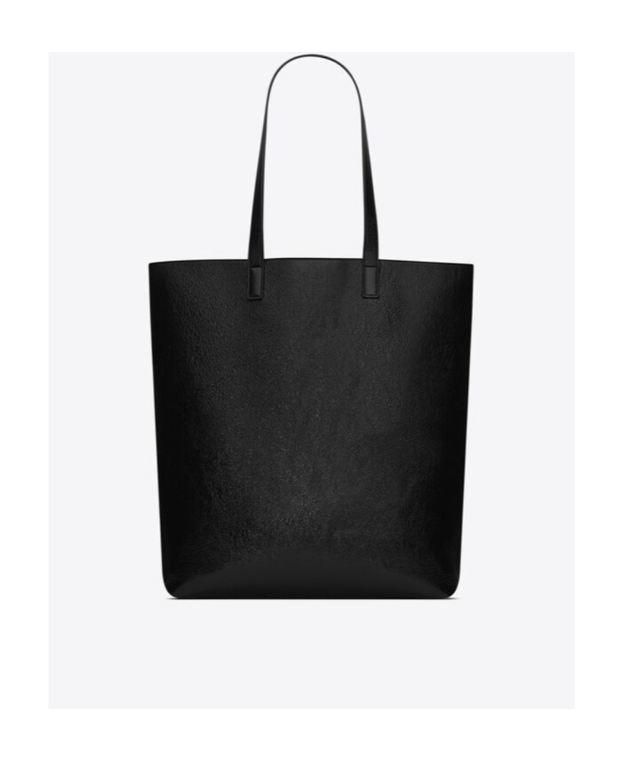 Saint Laurent Men's Bold Shopping Bag In Black