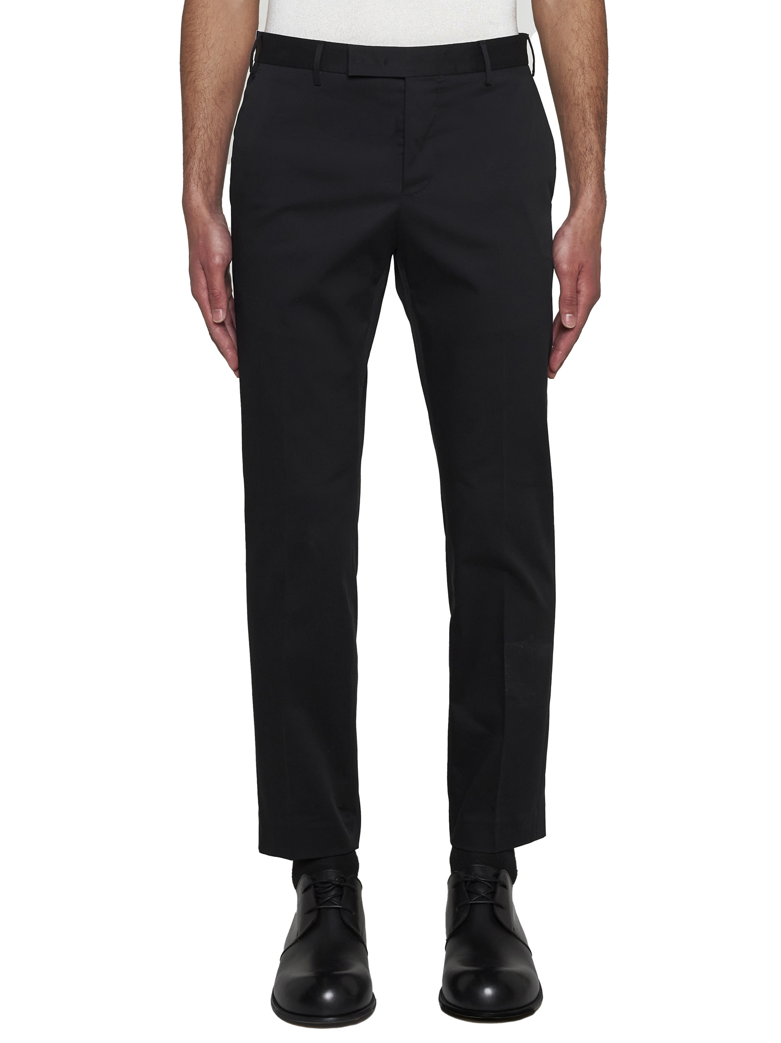Pt Torino Dieci Skinny Fit Pants In Black