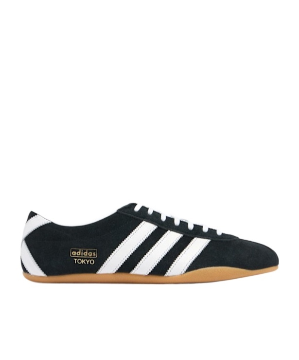 Adidas Originals Adidas Tokyo Low Top Suede Sneaker In Black