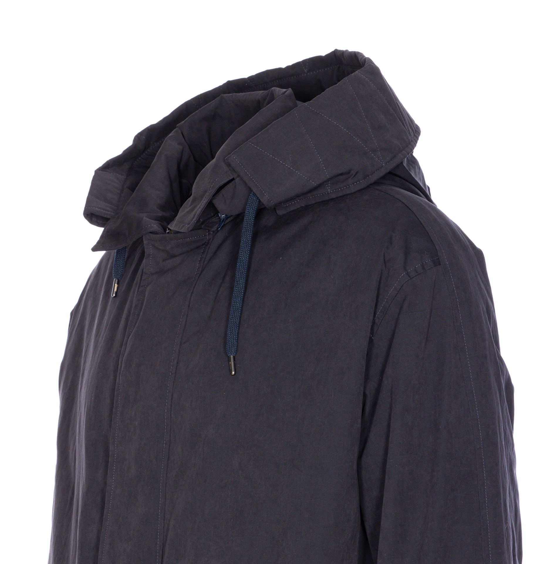 Herno Drawstring Down Jacket In Black