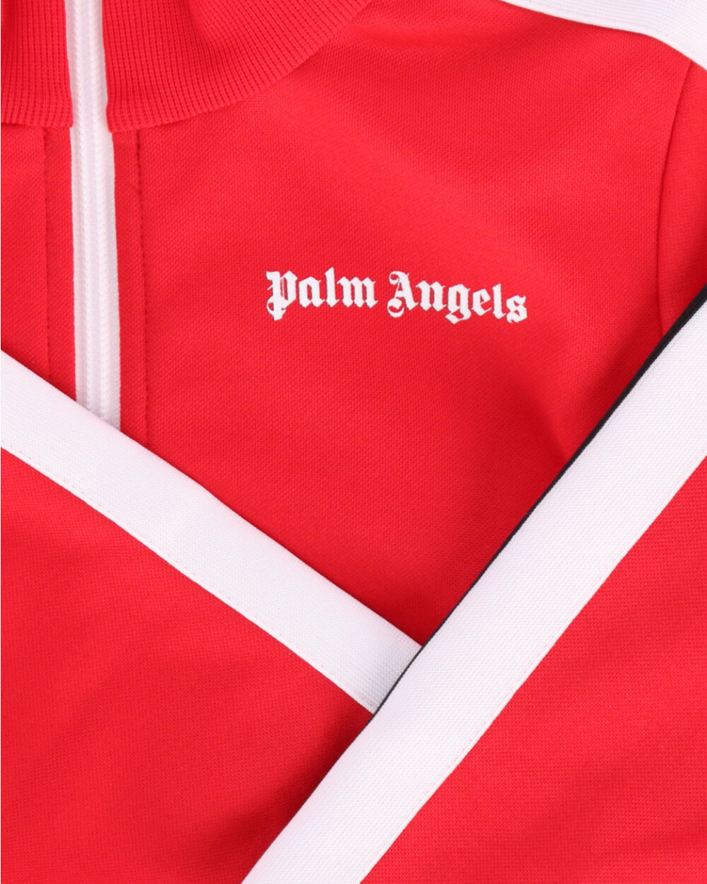 Palm Angels Logo-print Tracksuit Jacket In Red