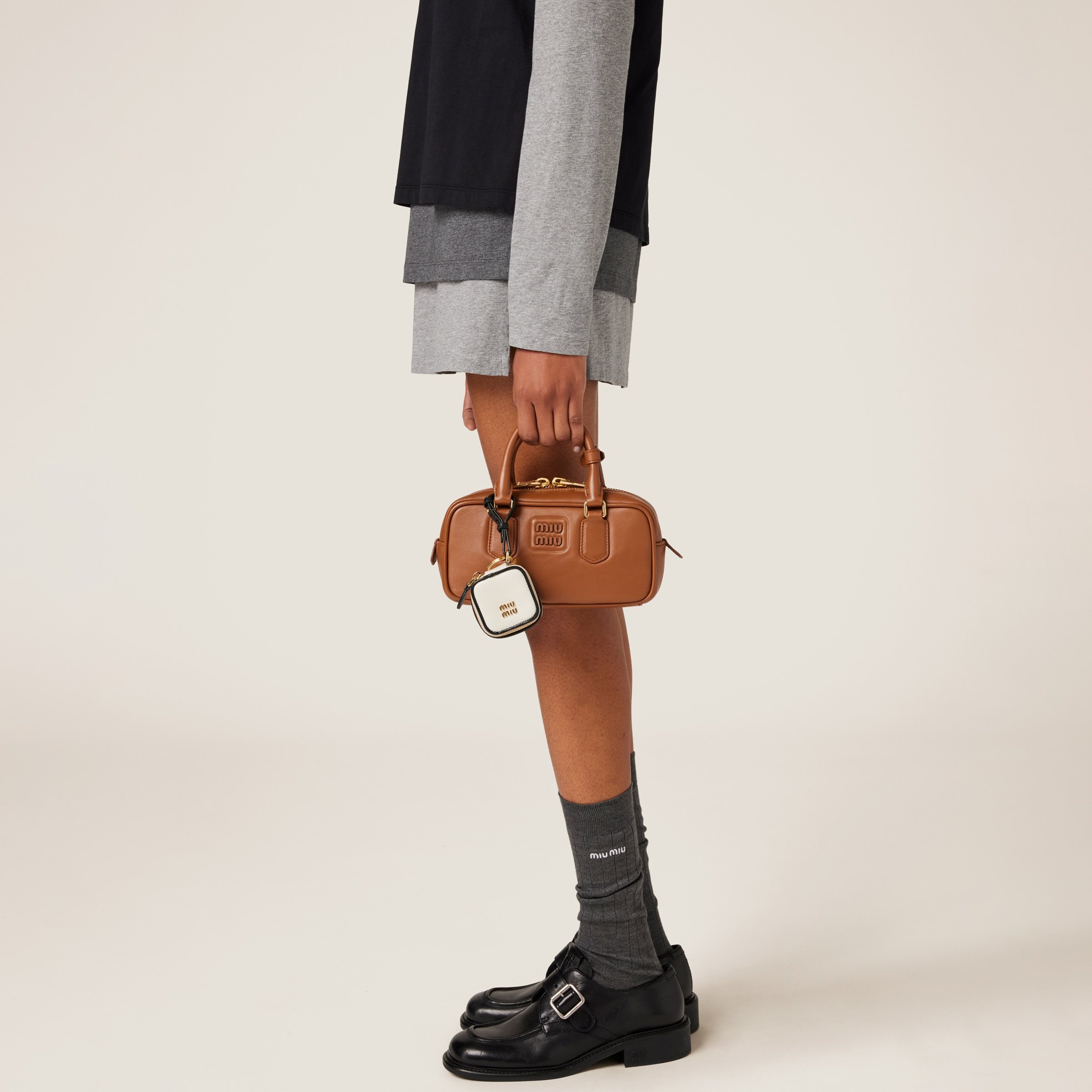 Miu Miu 3-piece Plain Jersey T-shirt In Black