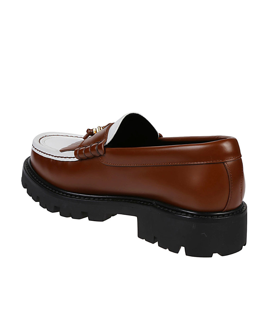 Celine Logo Love Shoes In Brown