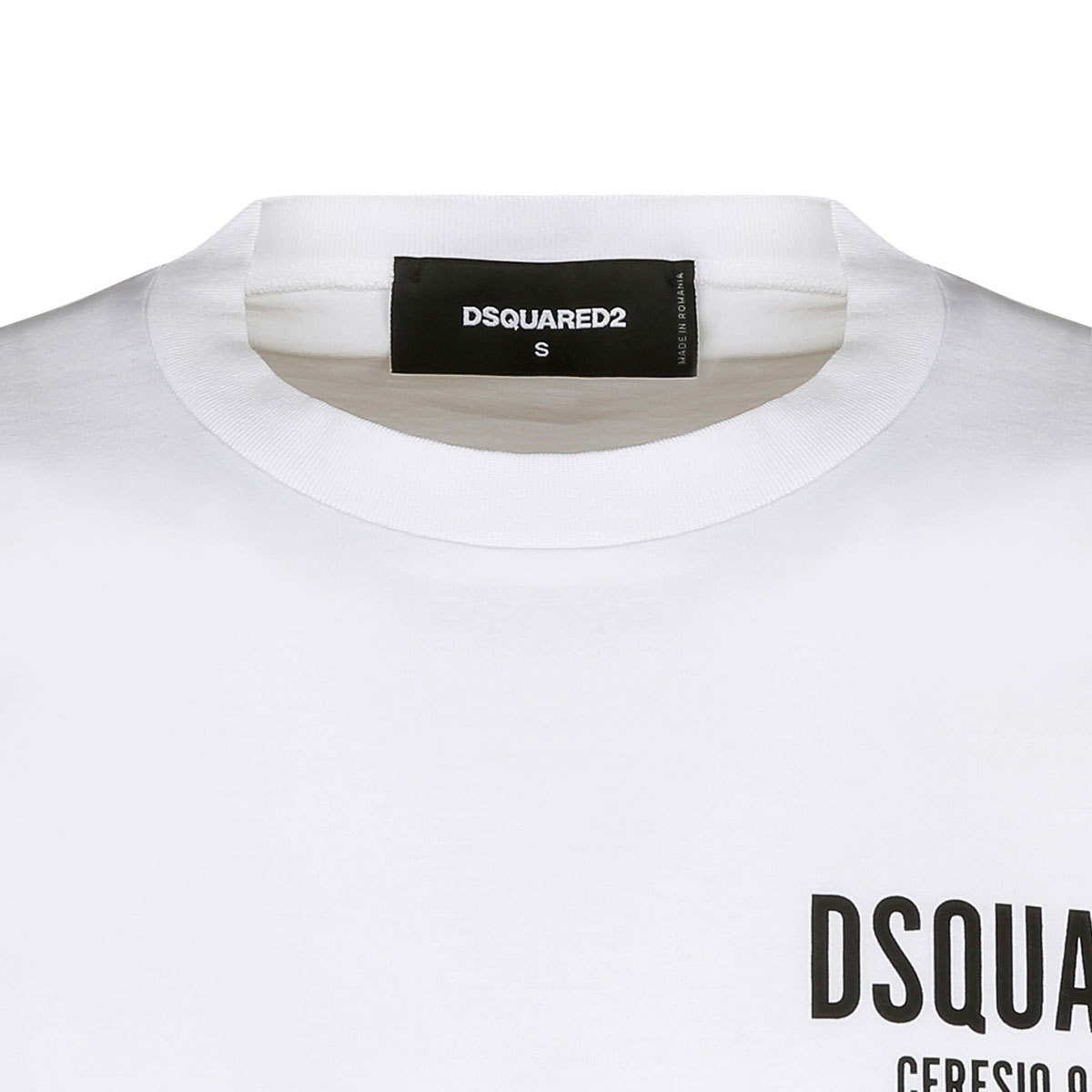 Dsquared2 Logo-print Cotton T-shirt In White