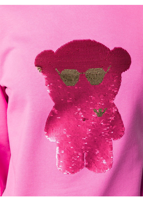 EMPORIO ARMANI SEQUINED EMBROIDERED SWEATER