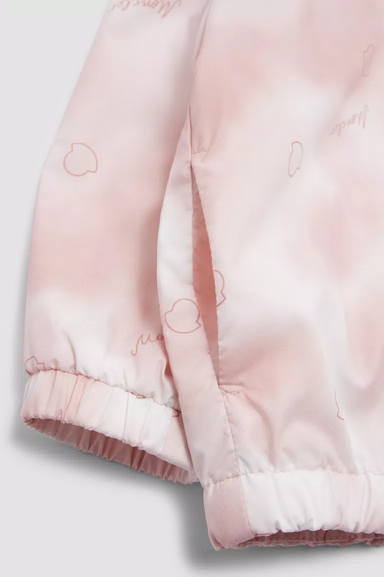 Moncler Faite Hooded Jacket In Pink