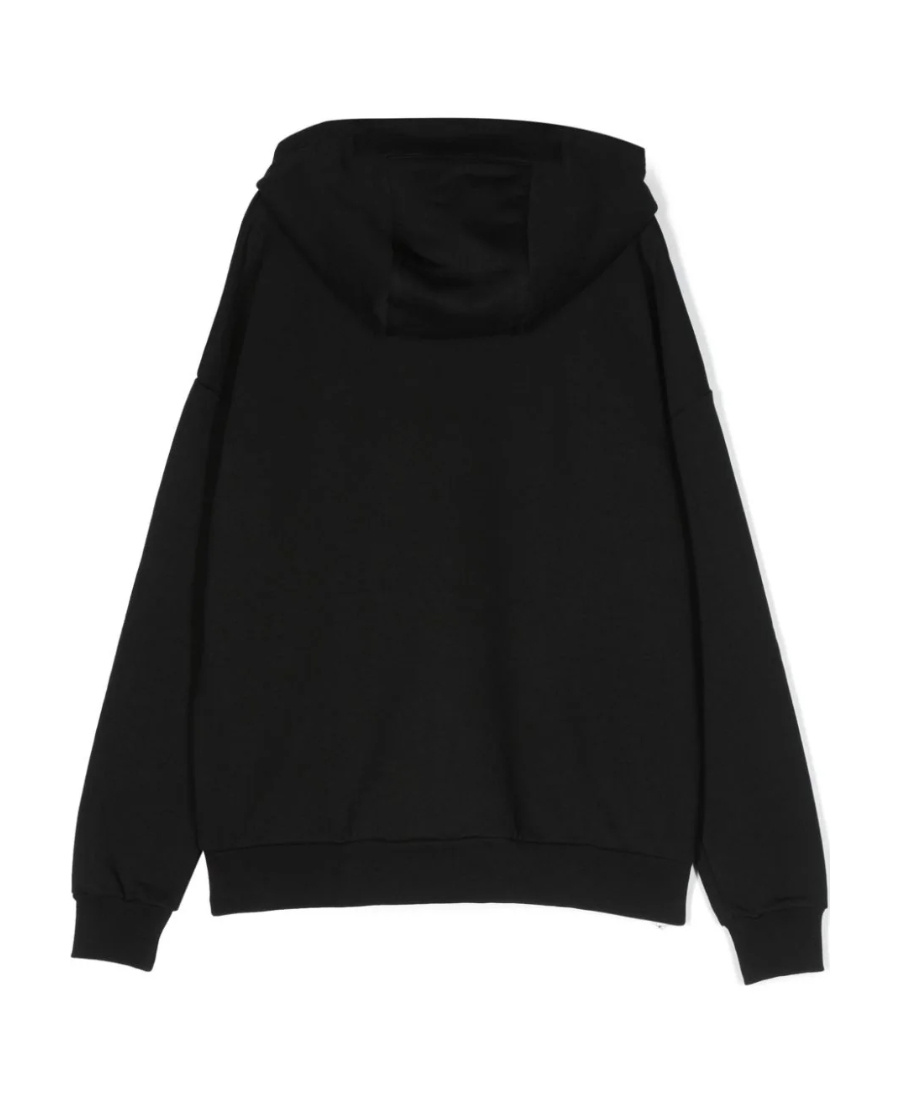 Dsquared2 Logo-print Cotton Hoodie In Black