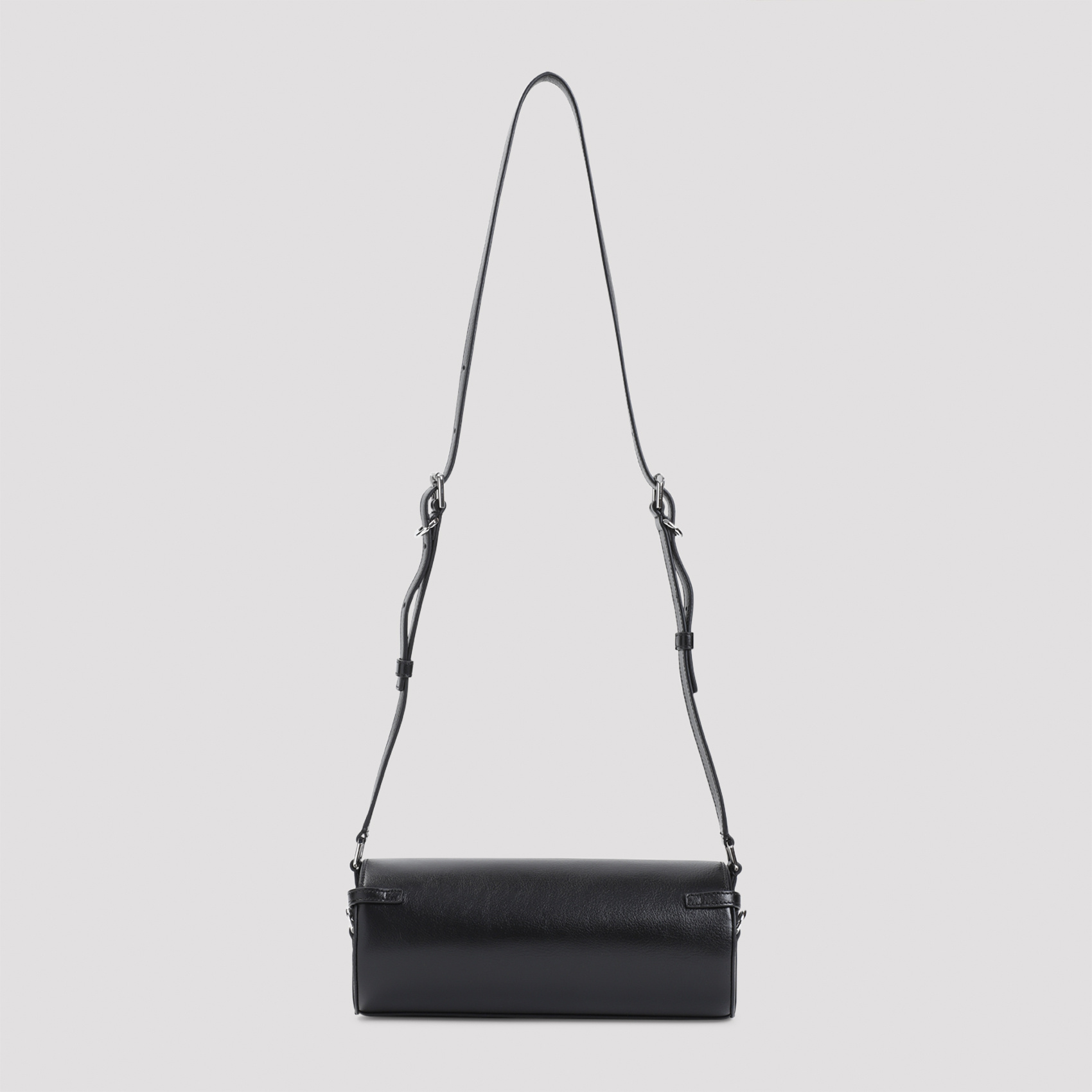 Givenchy Rebel Medium Leather Shoulder Bag In Black