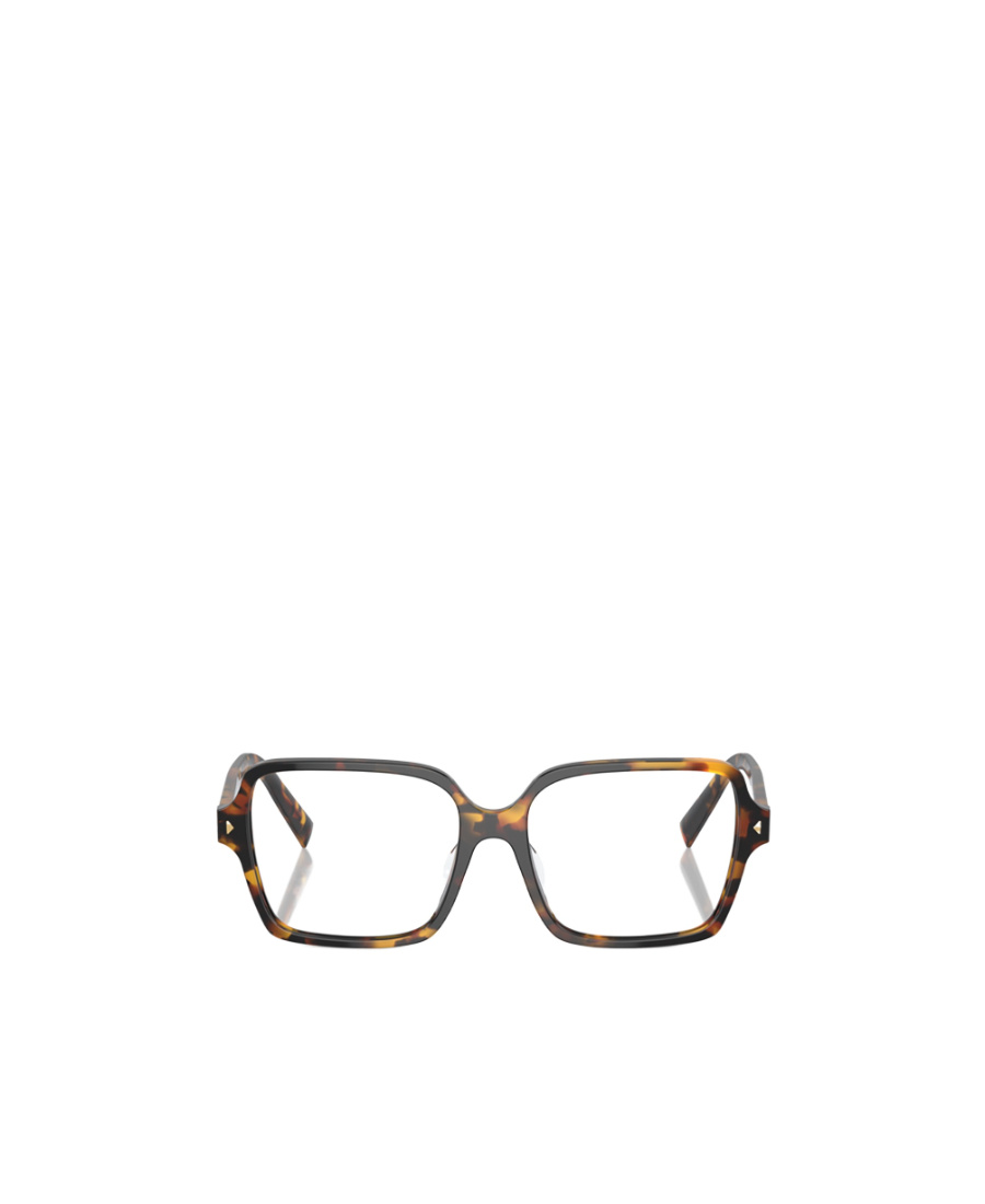 Prada Tortoiseshell-effect Square-frame Glasses In White