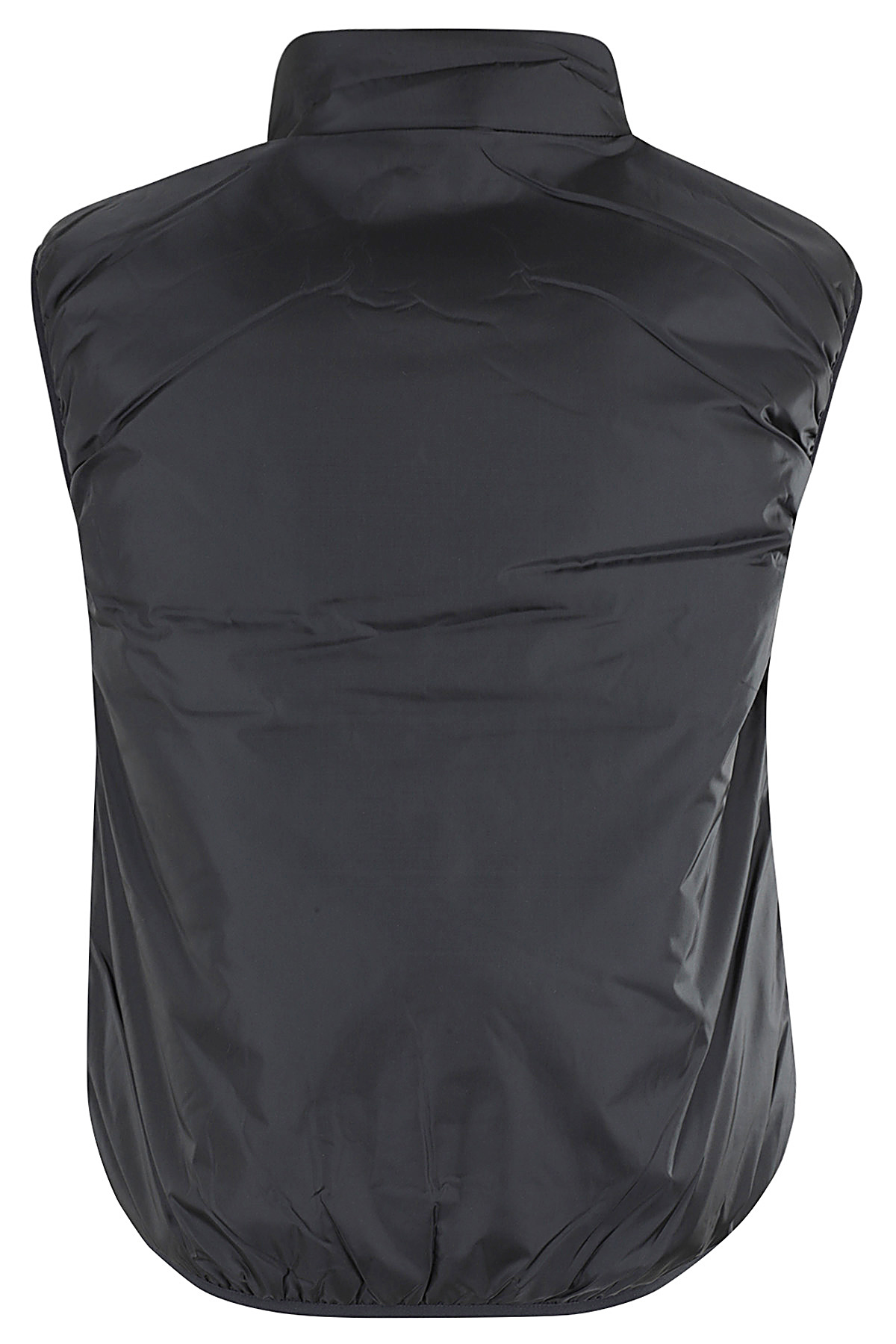 Aspesi High-necked Padded Vest In Black