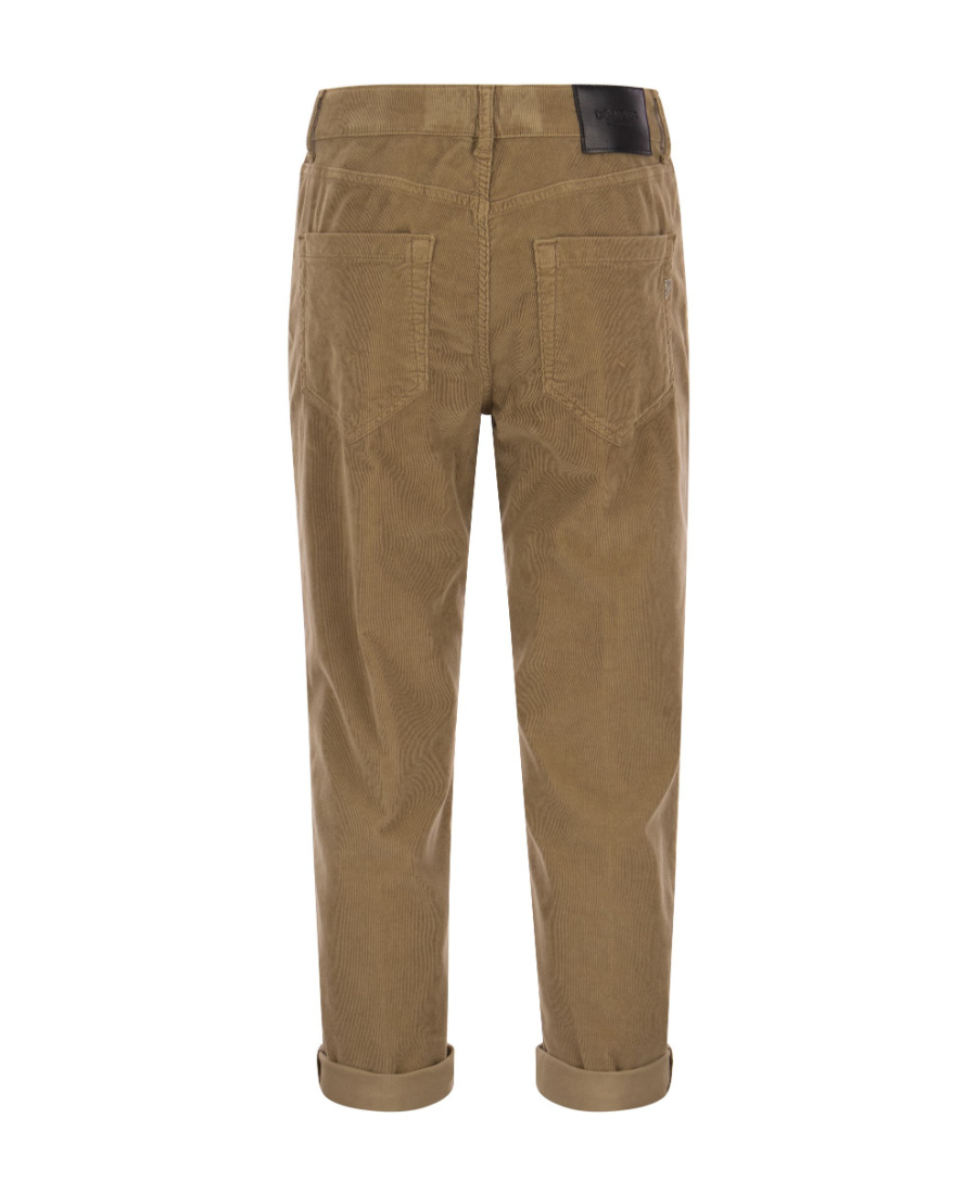 Dondup Five Bags Of Jeans In Brown