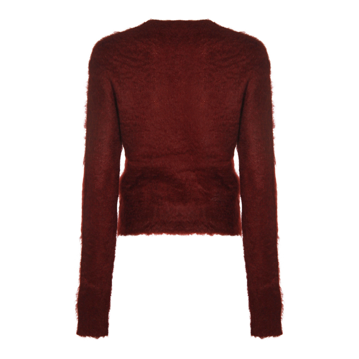 Max Mara Cherry Wool Adatti1234 Knitwear In Burgundy