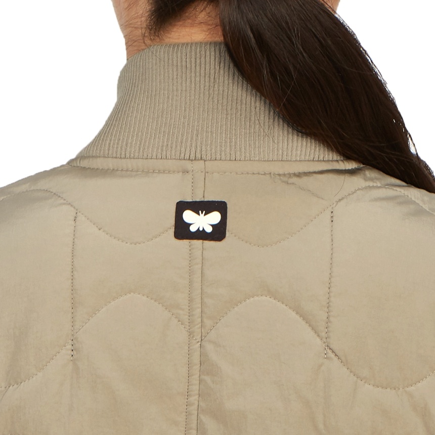 Weekend Max Mara Long-sleeved Casual Jacket In Nude
