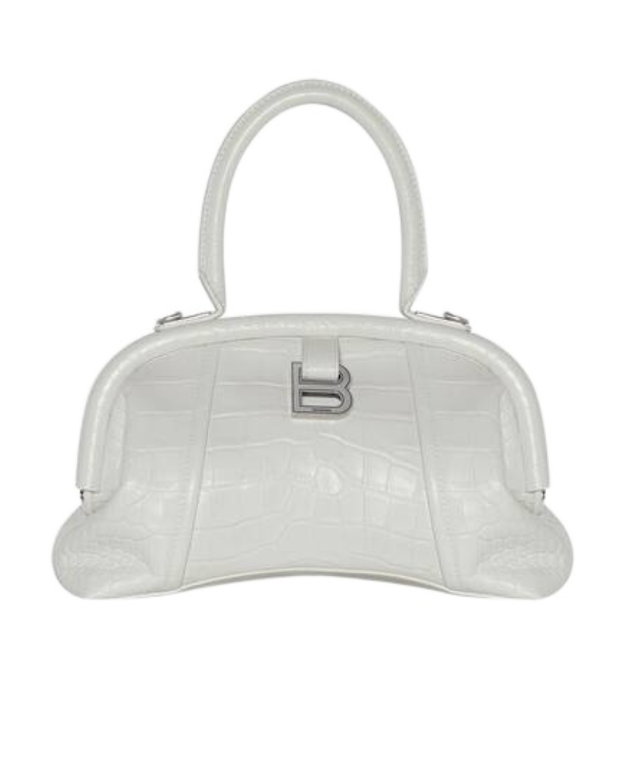 Balenciaga Frame S Tote Bag In White